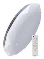 Светильник светодиодный PREMIUM DIAMOND 75Вт 230В 3000-6500К 6000лм IP40 500х90мм настенно-потолочный управляемый с пультом ДУ КОСМОС KSDiam75W - УПС инжиниринг