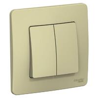 Выключатель 2-кл. СП Blanca 10А IP20 (сх. 5) 250В беж. SE BLNVS010507 - УПС инжиниринг