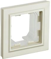 Рамка 1-м IP44 BRITE РУ-1-БрКр-44 беж. IEK BR-M12-44-K10 - УПС инжиниринг
