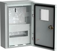 Корпус ЩУРн-1/9 TITAN 370х250х135мм У1 IP54 коттеджный метал. IEK MKM24-N-009-54-ZO - УПС инжиниринг