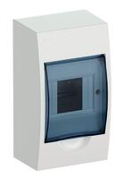 Корпус навесной ЩРН-П-4 Krepta 3 IP41 пластик. бел. IEK MKP12-N-04-40-20 - УПС инжиниринг