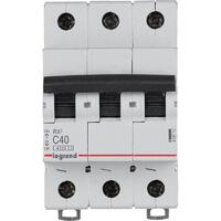 Выключатель автоматический модульный 3п C 40А 4.5кА RX3 Leg 419712 - УПС инжиниринг