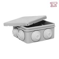 Коробка распределительная КМР-030-031 85х85х40 IP55 с крышкой для прямого монтажа 8 мембранных вводов сер. EKF plc-kmr-030-031 - УПС инжиниринг