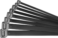 Хомут кабельный 71 345 NCT-076-300-100/BL 7.6х300 нейл. черн. (уп.100шт) Navigator 71345 - УПС инжиниринг