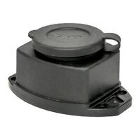Розетка настенная 16А IP44 230В 2P+PE с защ. крышкой каучук Basic EKF RPS-014-16-230-44 - УПС инжиниринг