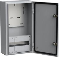 Корпус ЩУРн-3/12 TITAN 540х310х165мм IP54 без окна метал. IEK MKM32-N-12-54-Z - УПС инжиниринг