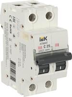 Выключатель автоматический модульный 2п C 25А M06N ARMAT IEK AR-M06N-2-C025 - УПС инжиниринг