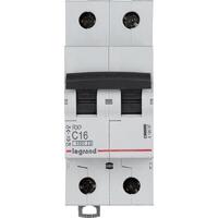 Выключатель автоматический модульный 2п C 16А 4.5кА RX3 Leg 419697 - УПС инжиниринг