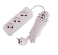Удлинитель 3х5м без заземл. 10А IP20 Lila LEZARD 720-0305-303 - УПС инжиниринг