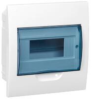 Корпус встраиваемый ЩРВ-П-8 Krepta 3 IP41 пластик. бел. IEK MKP12-V-08-40-20 - УПС инжиниринг