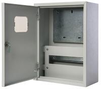 Корпус учетный навесной ЩРУН-1/12 400х300х160 1ф 12мод. IP31 метал. DEKraft 30401DEK - УПС инжиниринг
