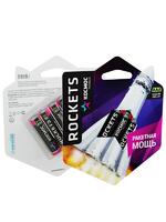 Элемент питания алкалиновый AAA/LR03 Kosmos premium ROCKETS (блист.4шт) КОСМОС KOSLR03ROCKETS4BL - УПС инжиниринг