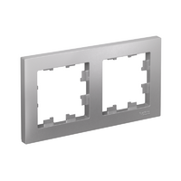 Рамка 2-м AtlasDesign универс. алюм. SE ATN000302 - УПС инжиниринг