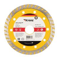 Диск алмазный отрезной Turbo 125x22.2мм Kranz KR-90-0121 - УПС инжиниринг
