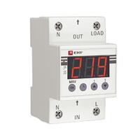 Реле напряжения с дисплеем MRV 63А PROxima EKF MRV-63A - УПС инжиниринг