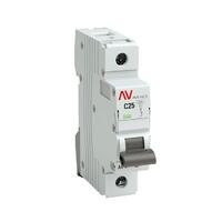 Выключатель автоматический модульный 1п C 25А 6кА AV-6 AVERES EKF mcb6-1-25C-av - УПС инжиниринг