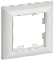 Рамка 1-м BRITE РУ-1-Бр бел./бел. IEK BR-M12-12-K01 - УПС инжиниринг