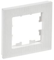Рамка 1-м BRITE РУ-1-Бр бел. рифленый IEK BR-M12-51-K01 - УПС инжиниринг