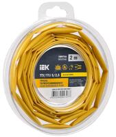 Трубка термоусадочная ТТУ нг-LS 5/2.5 желт. (уп.2м) IEK UDR12-005-D25-002-K05-T - УПС инжиниринг