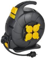Удлинитель на катушке TWIST 4х15м с заземл. с крышк. автосмотка 16А IP44 КГ 3х1.5 IEK TW-KP27-16-04-15-44 - УПС инжиниринг