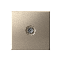 Розетка телевизионная оконечная TV ArtGallery 1дБ механизм шампань SE GAL000591 - УПС инжиниринг