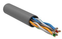 Кабель витая пара U/UTP кат.6 4х2х23AWG solid CU LSZH сер. (м) ITK LC1-C604-121 - УПС инжиниринг