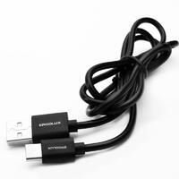 Кабель USB-Type C 2А 1м зарядка + передача данных черн. (пакет) ERGOLUX 15089 - УПС инжиниринг