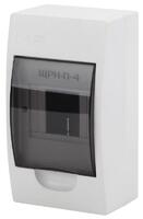 Бокс ЩРН-П-4 мод. навесной пластик IP41 SIMPLE NO-box_simple-plastic_4_surface ЭРА Б0041521 - УПС инжиниринг