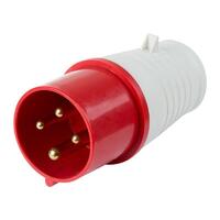 Вилка 024 переносная 3Р+РЕ 32А 380В IP44 Rexant 11-8904 - УПС инжиниринг