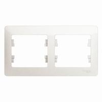Рамка 2-м Glossa горизонт. перламутр SE GSL000602 - УПС инжиниринг