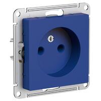 Розетка AtlasDesign 16А без заземл. без шторок механизм аквамарин SE ATN001141 - УПС инжиниринг