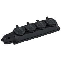 Колодка удлинителя 4-м 16А с заземл. каучук TOKOV ELECTRIC TKE-C05-KK4-Z - УПС инжиниринг