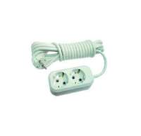 Удлинитель 2х5м с заземл. 16А IP20 Makel MGP114 - УПС инжиниринг