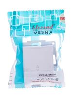 Переключатель проходной 1-кл. СП Vesna механизм бел. LEZARD 742-0288-105 - УПС инжиниринг