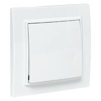 Выключатель 1-кл. СП Минск 10А IP20 бел. Basic EKF ERV10-021-10 - УПС инжиниринг