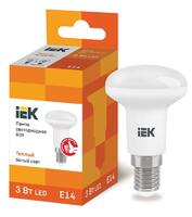 Лампа светодиодная Eco R39 3Вт 3000К тепл. бел. E14 270лм 230-240В IEK LLE-R39-3-230-30-E14 - УПС инжиниринг
