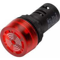 Сигнализатор звуковой ND16-22FS d22мм красн. LED AC 220В (R) CHINT 593399 - УПС инжиниринг