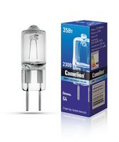 Лампа галогенная JD 35Вт капсула g4 3000К 240В Camelion 10406 - УПС инжиниринг