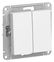 Переключатель 2-кл. AtlasDesign (сх. 6/2) 10AX механизм лотос SE ATN001365 - УПС инжиниринг