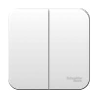 Выключатель 2-кл. ОП Blanca 10А IP20 (сх. 5) 250В с изолир. пластиной бел. SE BLNVA105011 - УПС инжиниринг