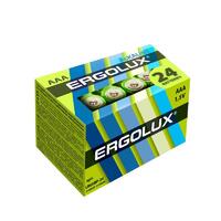 Элемент питания алкалиновый AAA/LR03 1.5В Alkaline BP-24 (уп.24шт) Ergolux 14213 - УПС инжиниринг