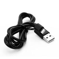 Кабель USB-Lightning 2А 1м зарядка + передача данных черн. (пакет) ERGOLUX 15092 - УПС инжиниринг