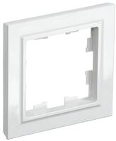 Рамка 1-м BRITE РУ-1-БрБ бел. IEK BR-M12-K01 - УПС инжиниринг