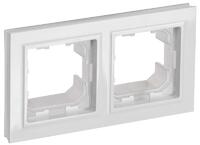 Рамка 2-м IP44 BRITE РУ-2-БрБ-44 бел. IEK BR-M22-44-K01 - УПС инжиниринг