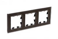 Рамка 3-м AtlasDesign Nature стекло мокко SE ATN320603 - УПС инжиниринг