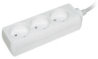Удлинитель 3х1.5м без заземл. 10А IP20 У3 2P 250В 2х0.75 IEK WYP10-06-03-01-N - УПС инжиниринг