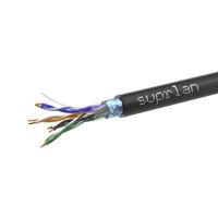 Кабель витая пара F/UTP кат.5E 4х2х0.51 solid Cu PE Out Premium (м) SUPRLAN 01-1010-4 - УПС инжиниринг