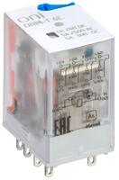 Реле интерфейсное ORM-1 4C 24В DC с LED и тест. кнопкой ONI ORM-1-4C-DC24V-L-B - УПС инжиниринг