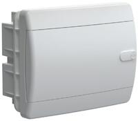 Корпус ЩРВ-П-8 UNION Compact IP41 бел. дверь пластик. IEK UIC-KP13-V-08-41-K01 - УПС инжиниринг