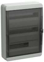 Корпус КМПн-54 TEKFOR IP65 черн. прозр. дверь пластик. IEK TF5-KP72-N-54-65-K03-K02 - УПС инжиниринг